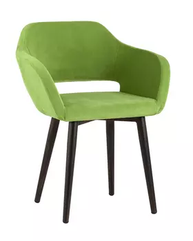 Стул с подлокотниками саймон (stoolgroup) зеленый 61x74x65 см.
