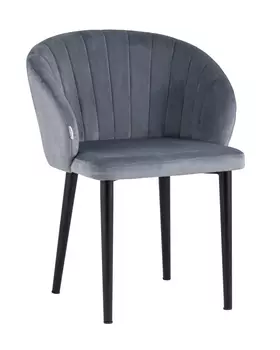 Стул с подлокотниками шон (stoolgroup) серый 49x81x52 см.