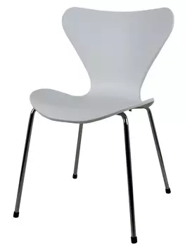 Стул seven (bradexhome) белый 53x80x53 см.
