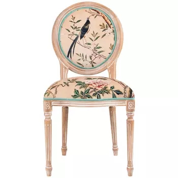Стул «шинуазри» аквамарин (object desire) мультиколор 49x9x48 см.