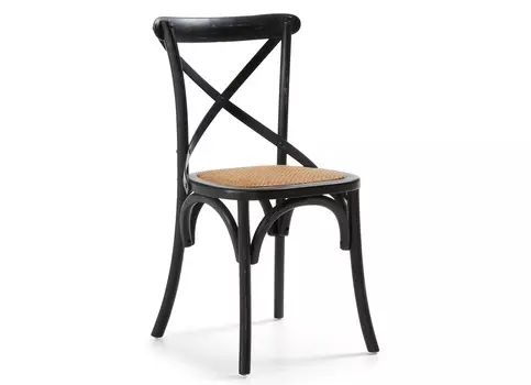 Стул silea (la forma) черный 50x88x52 см.