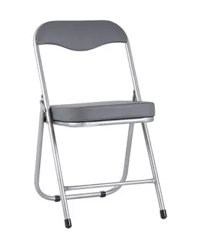 Стул складной джон металлик (stoolgroup) серый 45x80x50 см.