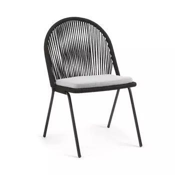 Стул stad (la forma) черный 56x85x63 см.