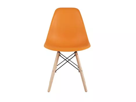 Стул style dsw (stoolgroup) оранжевый 46x81x42 см.