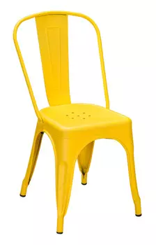 Стул tolix (r-home) желтый 45x85x54 см.