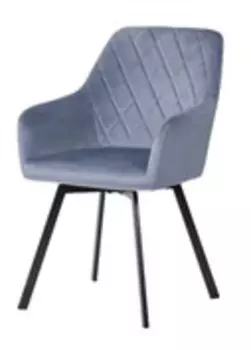 Стул tomas (bradexhome) серый 64x87x53 см.