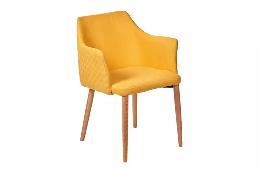 Стул toronto желтый (bradexhome) желтый 57x83x61 см.