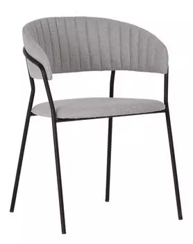 Стул turin (bradexhome) серый 56x78x50 см.