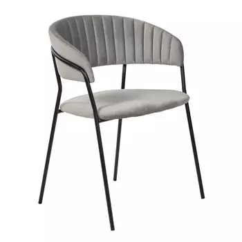 Стул turin (bradexhome) серый 56x78x50 см.