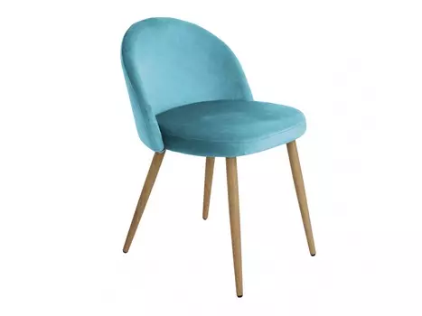 Стул vivian (bradexhome) голубой 53x76x54 см.