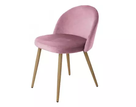 Стул vivian (bradexhome) розовый 48x76x54 см.