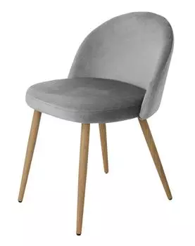 Стул vivian (bradexhome) серый 54x75x48 см.