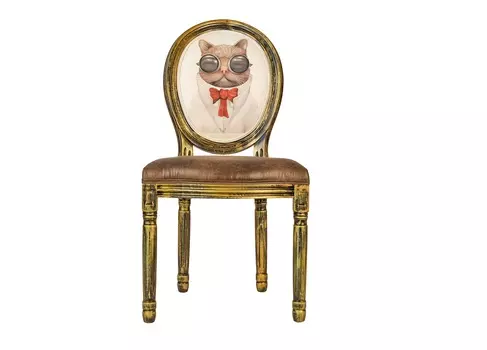 Стул volker golden cat (mak-interior) мультиколор 50x100x54 см.