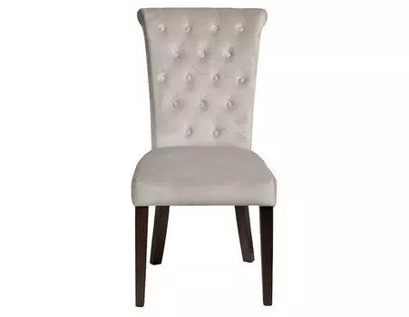 Стул велюровый (garda decor) бежевый 98x101x88 см.