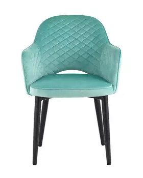 Стул венера диамант велюр мятный (stoolgroup) зеленый 58x82x64 см.