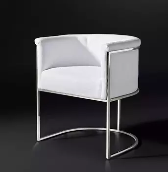 Стул wexler barrelback (idealbeds) белый 63x40x57 см.