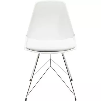 Стул wire (kare) белый 48x86x51 см.