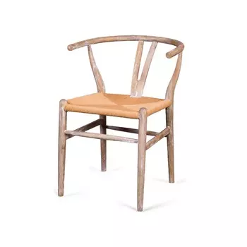 Стул wishbone (desondo) коричневый 58x80x58 см.