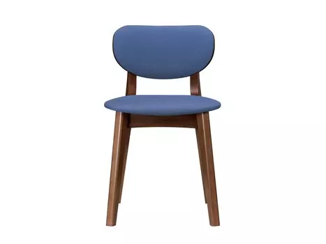 Стул xavier (myfurnish) голубой 45x79x45 см.