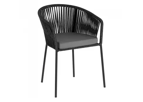 Стул yanet (la forma) черный 56x79x50 см.