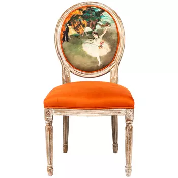 Стул «звезда балета» (object desire) оранжевый 50x101x62 см.