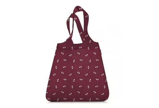 Сумка складная mini maxi shopper bavaria 5 красная (reisenthel) красный 43x65x6 см.