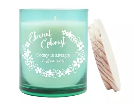 Свеча ароматическая animikados eternal optimist (ambientair) мультиколор 7x9x7 см.