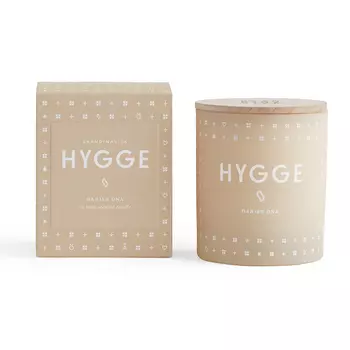 Свеча ароматическая hygge с крышкой (skandinavisk) бежевый 7x8x7 см.