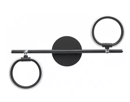 Светильник этингер (demarkt) черный 37x10x21 см.