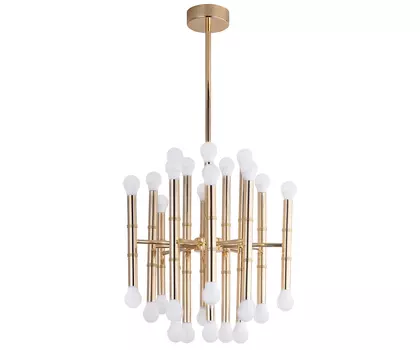 Светильник фуар (kink light) золотой 60.0 см.