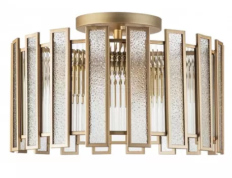 Светильник на штанге agave (lightstar) золотой 31 см.