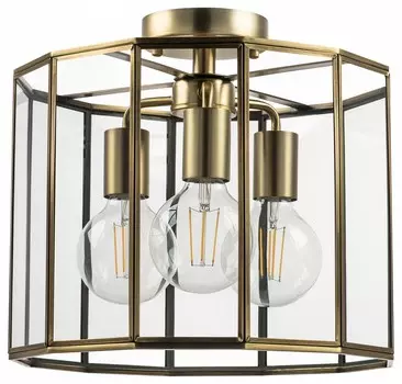 Светильник на штанге genni (lightstar) прозрачный 33 см.