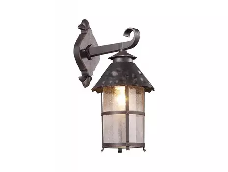 Светильник на штанге lumi (odeon light) коричневый 18x41x18 см.