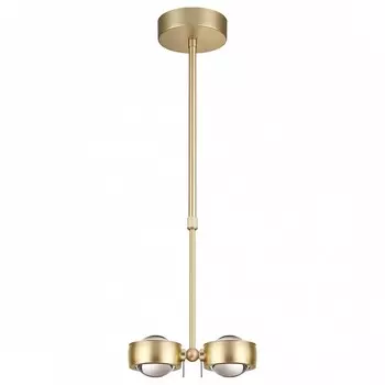 Светильник на штанге ottico (odeon light) золотой 13x82x23 см.