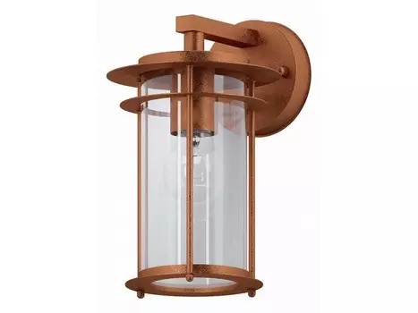 Светильник на штанге valdeo (eglo) коричневый 16x27x20 см.