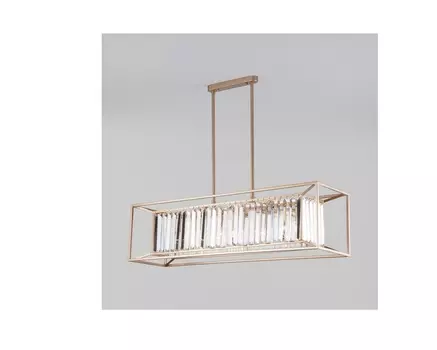 Светильник на штанге vegas (bogates) золотой 25x78 см.