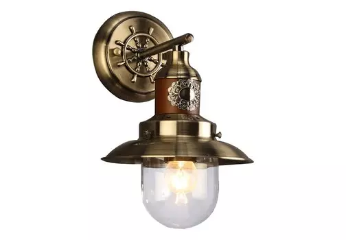 Светильник настенный (arte lamp) бронзовый 20x28x18 см.