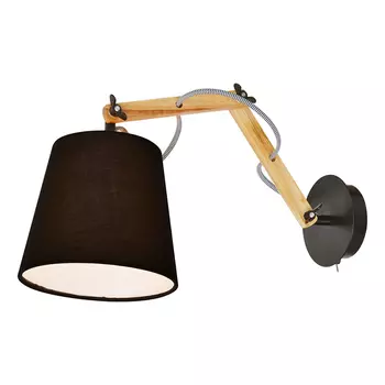 Светильник настенный (arte lamp) коричневый 17x35x56 см.