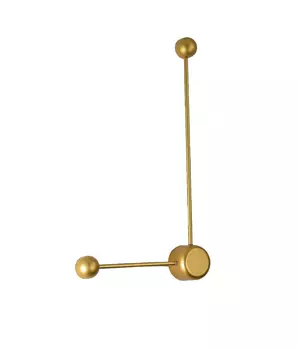 Светильник настенный светодиодный moderli v10520-wl provo (stoolgroup) золотой