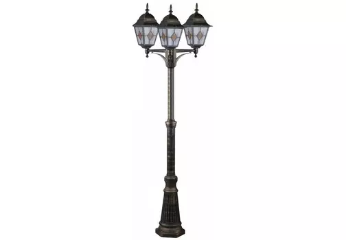 Светильник наземный berlin (arte lamp) черный 230x53 см.