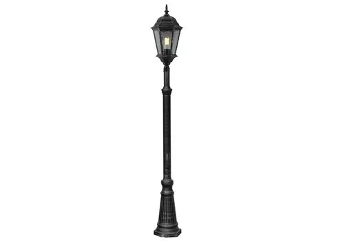 Светильник наземный genova (arte lamp) черный 210 см.