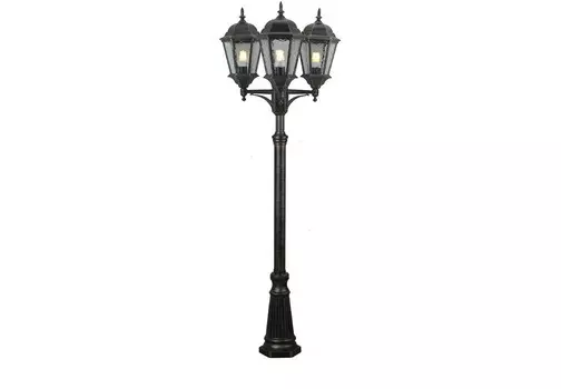 Светильник наземный genova (arte lamp) черный 230 см.
