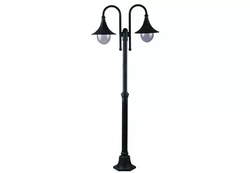 Светильник наземный malaga (arte lamp) черный 230x25 см.