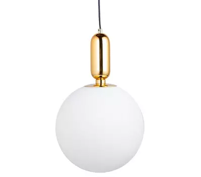 Светильник подвесной aballs (desondo) золотой 50 см.