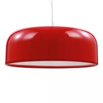 Светильник подвесной (arte lamp) красный 20 см.