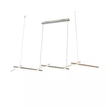 Светильник подвесной basoni (st luce) белый 140x150x60 см.