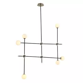 Светильник подвесной bastoncino (st luce) черный 150 см.