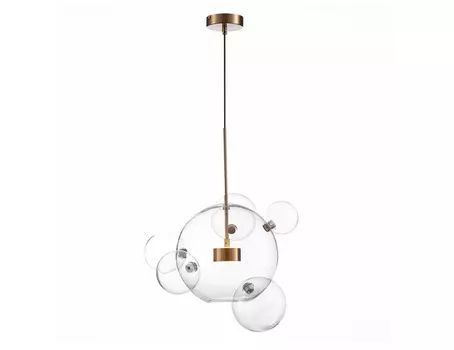 Светильник подвесной bopone (st luce) прозрачный 150.0 см.