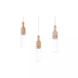 Светильник подвесной botella trio (desondo) бежевый 50x36x7 см.