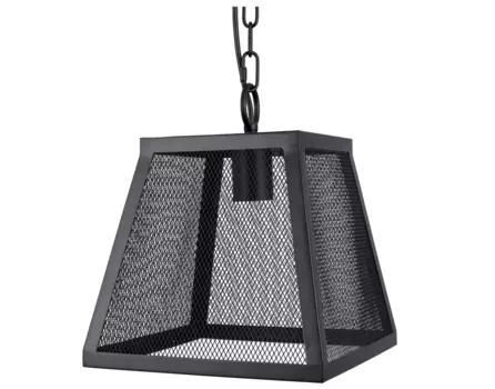 Светильник подвесной bowel (desondo) черный 25 см.